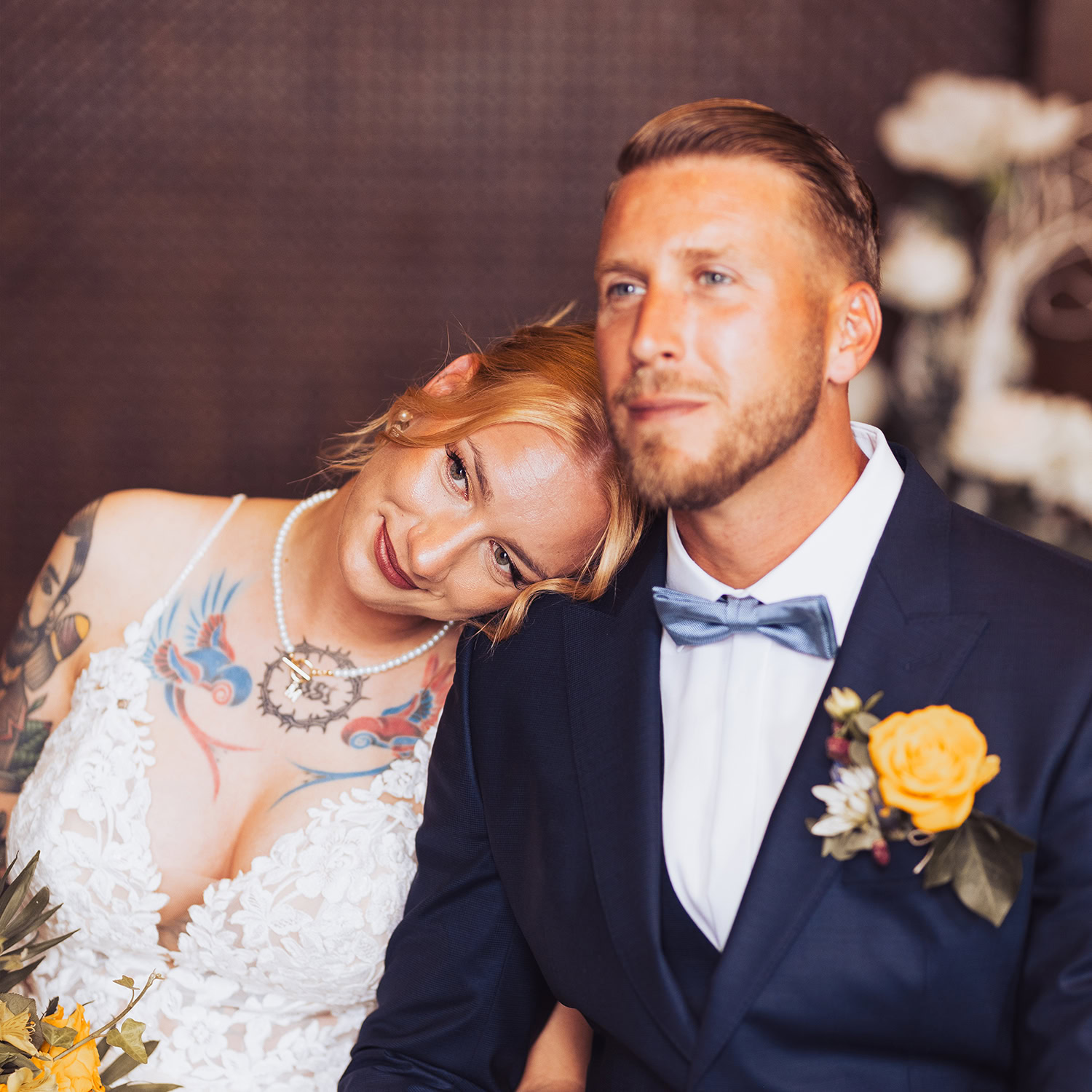 Ungestellte Hochzeitsfotos in Malchow, Hochzeitsreportage in Malchow